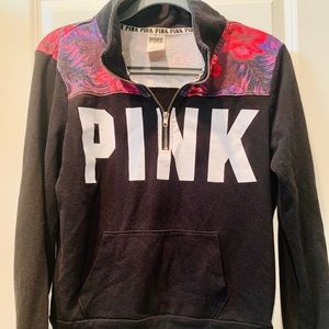 1/4 Zip PINK pullover
